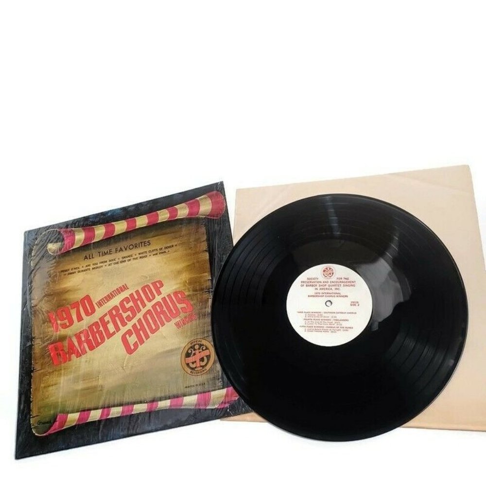1970 International Barbershop Chorus Winners Vinly Record *MINOR WEAR